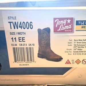 Cowboy work boot Safety Tony Lamas TW4006